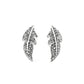Feathered Fortune - Silver - Paparazzi Earring Image