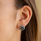 Best ROSEBUDS - Silver - Paparazzi Earring Image