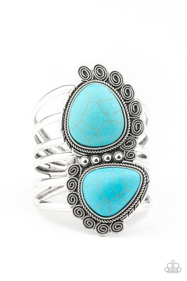 Pulsera Paparazzi ~ Nature Bound - Azul