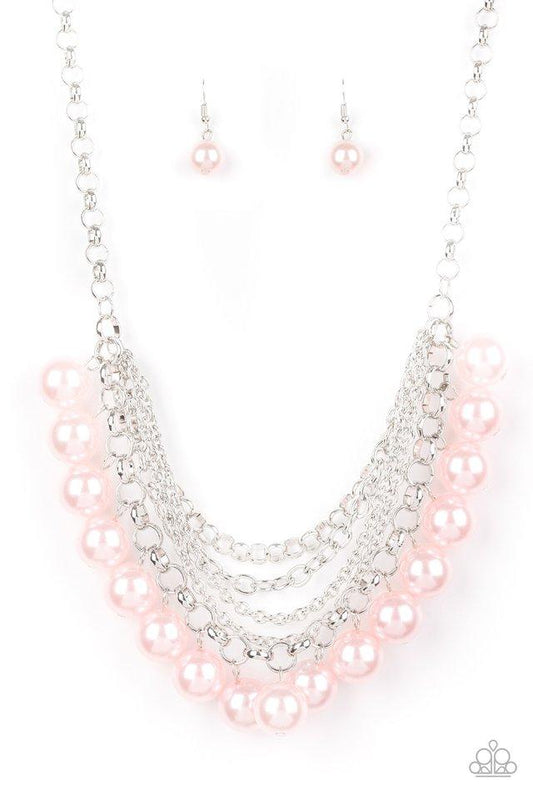 Collar Paparazzi ~ One-Way WALL STREET - Rosa