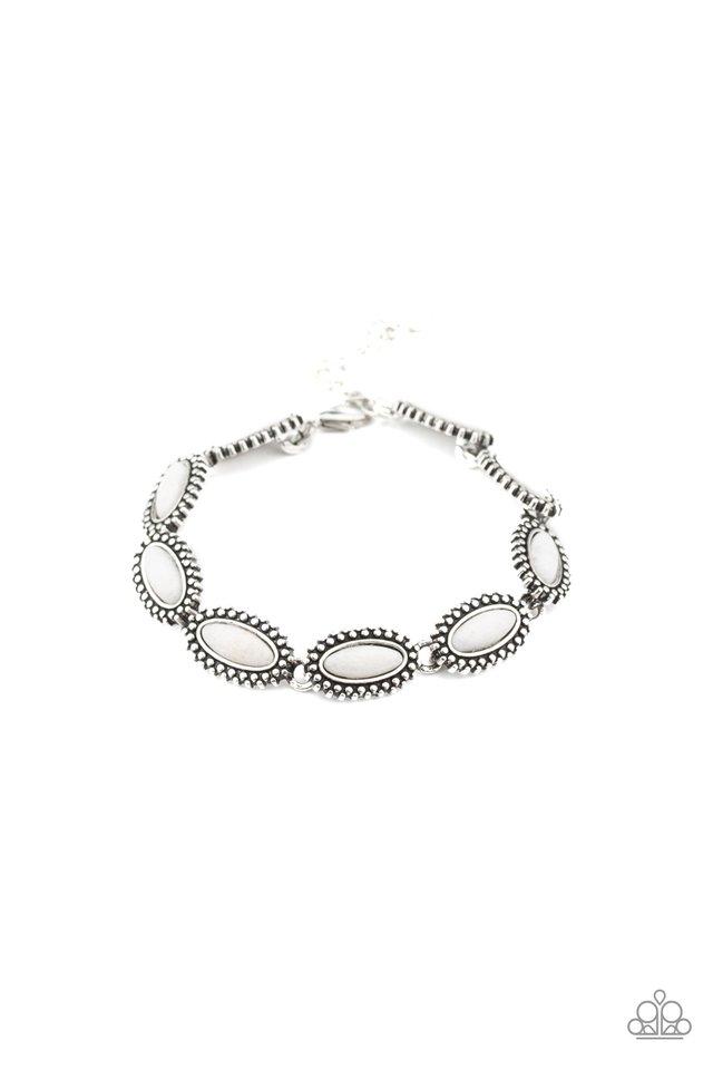 Paparazzi Bracelet ~ Mineral Magic - White