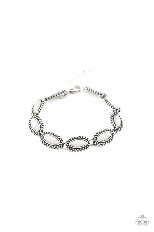 Paparazzi Bracelet ~ Mineral Magic - White