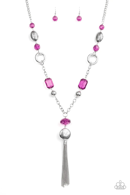 Paparazzi Necklace ~ Ever Enchanting - Purple