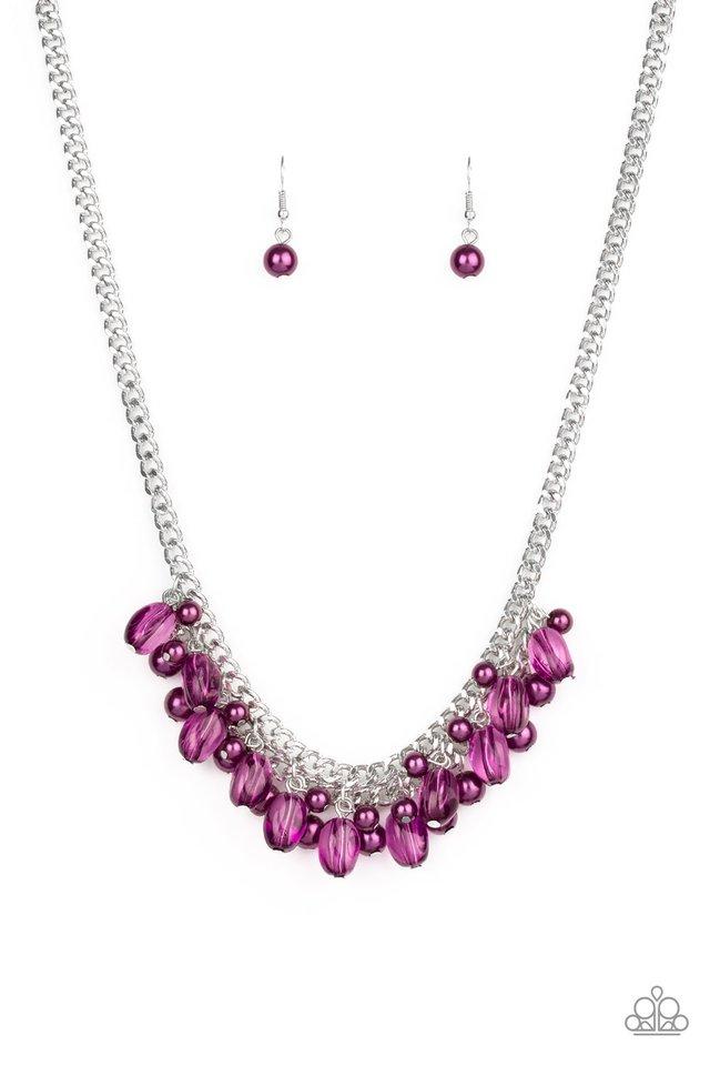 Paparazzi Necklace ~ 5th Avenue Flirtation - Purple