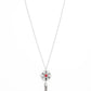 Fine Florals - Red - Paparazzi Necklace Image