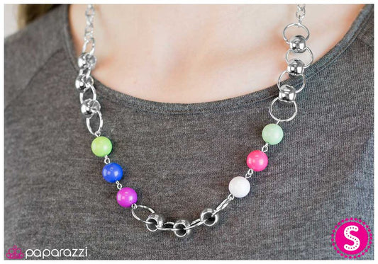 Paparazzi Necklace ~ Anything Goes - Multi