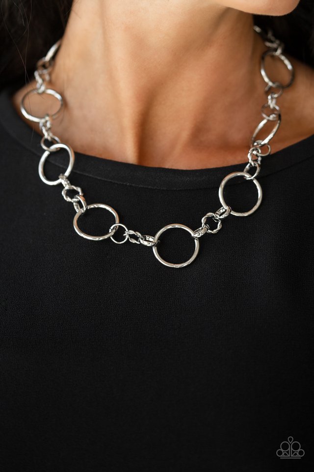 Classic Combo - Silver - Paparazzi Necklace Image