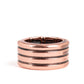 Zip Line - Copper - Paparazzi Ring Image