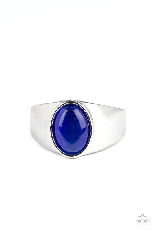 Anillo Paparazzi ~ Cool Down - Azul