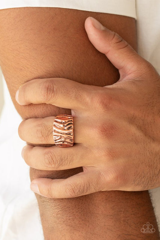 Mirage - Copper - Paparazzi Ring Image