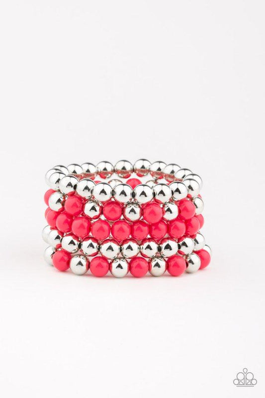 Paparazzi Bracelet ~ Pop-YOU-lar Culture - Pink