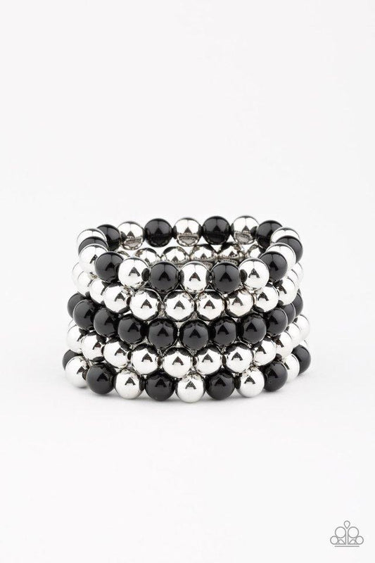 Paparazzi Bracelet ~ Pop-YOU-lar Culture - Black