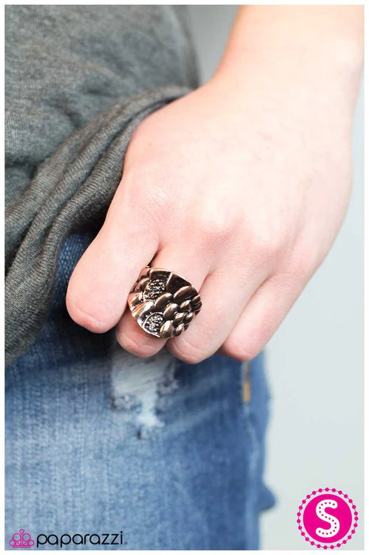 Paparazzi Ring ~ Deal Breaker - Copper