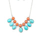 Environmental Impact - Blue - Paparazzi Necklace Image