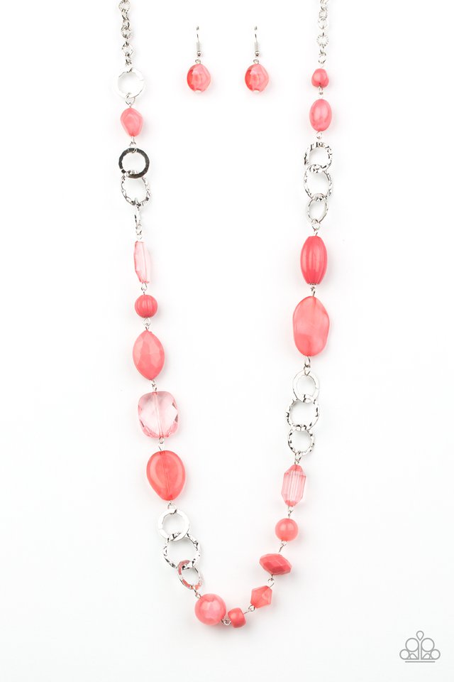 Prismatic Paradise - Pink - Paparazzi Necklace Image