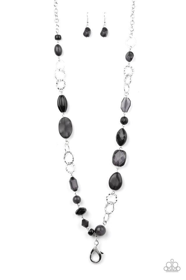 Prismatic Paradise - Black - Paparazzi Necklace Image