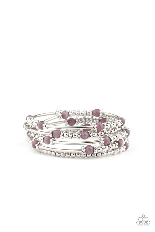 Colorful Charisma - Purple - Paparazzi Bracelet Image