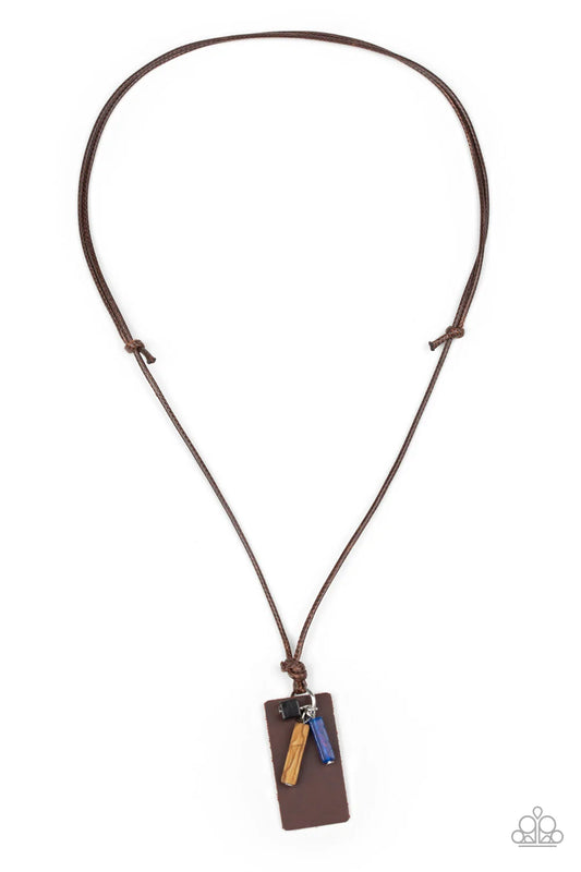 Paparazzi Necklace ~ Mountain Scout - Brown