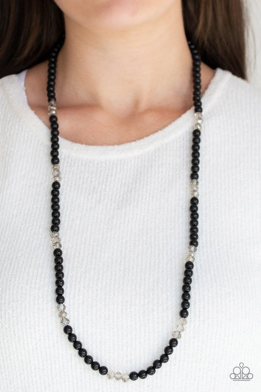 Girls Have More FUNDS - Black - Paparazzi Necklace Image