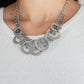 Turn It Up - Silver - Paparazzi Necklace Image