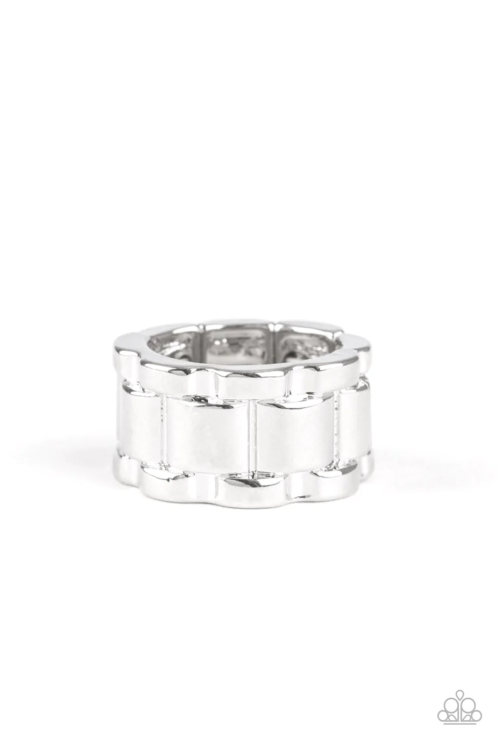 Paparazzi Ring ~ Modern Machinery - Silver