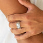 Warm Ups - Silver - Paparazzi Ring Image