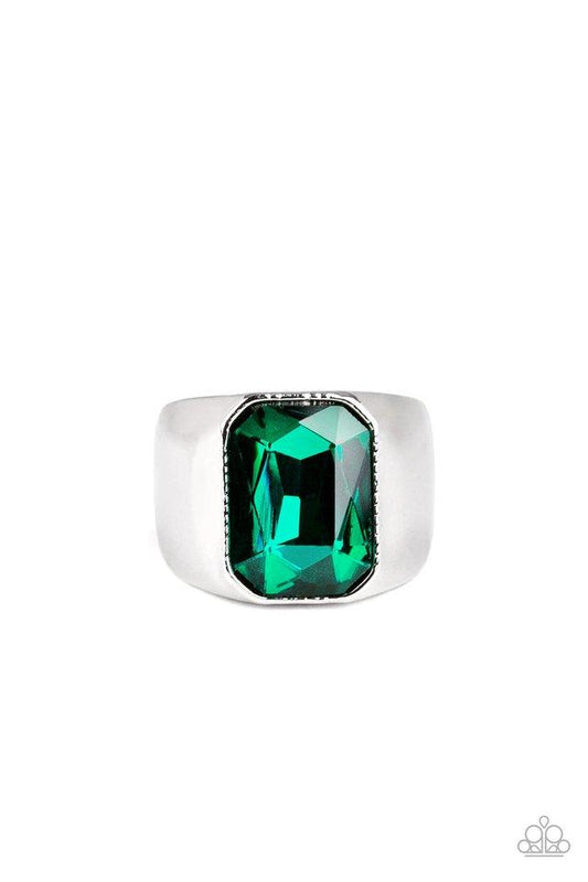 Paparazzi Ring ~ Scholar - Green