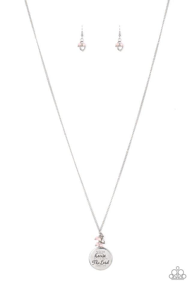 Paparazzi Necklace ~ As for Me - Pink