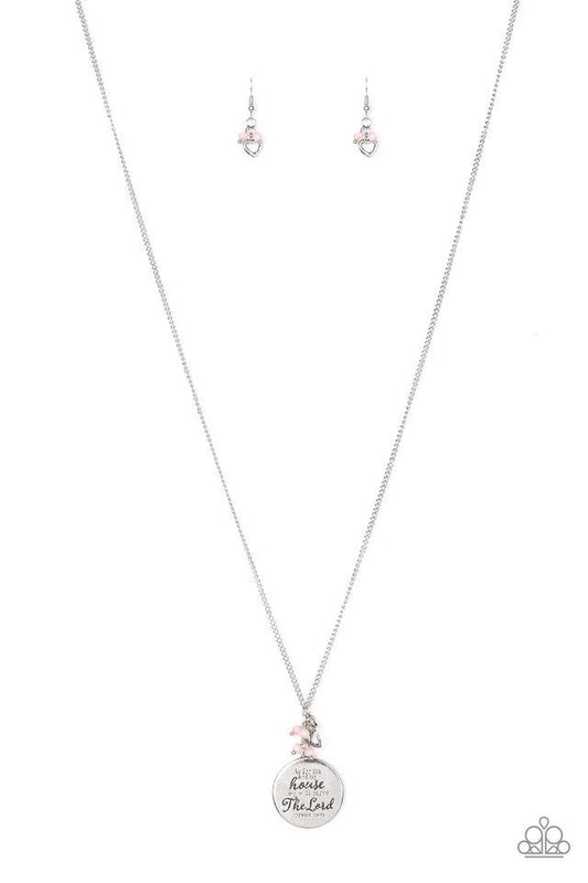Paparazzi Necklace ~ As for Me - Pink