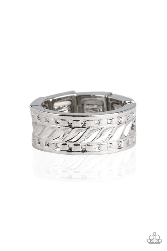 Paparazzi Ring ~ Revel - Silver