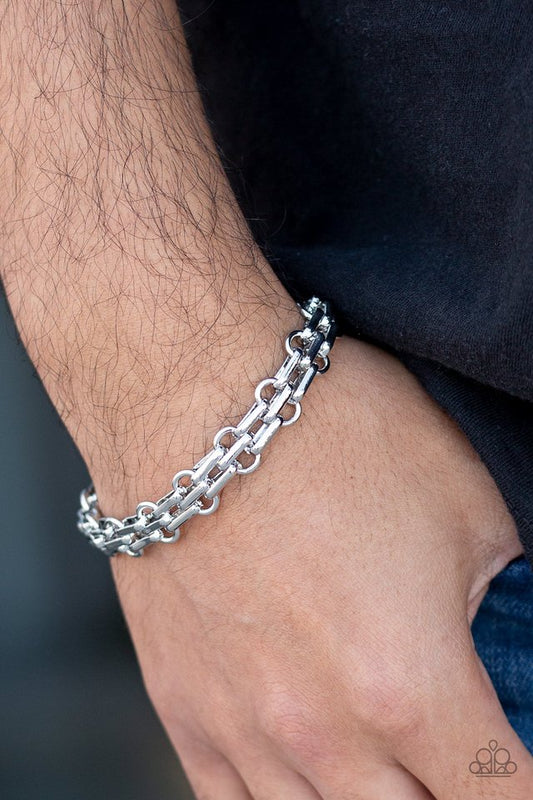 Urban Utility - Silver - Paparazzi Bracelet Image