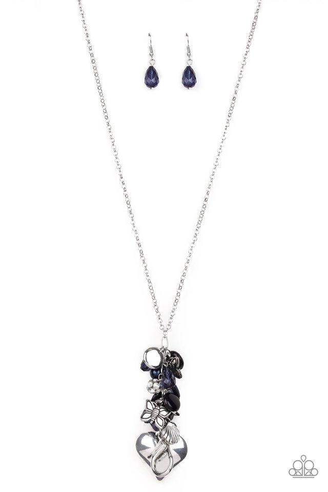 Paparazzi Necklace ~ Beach Buzz - Blue