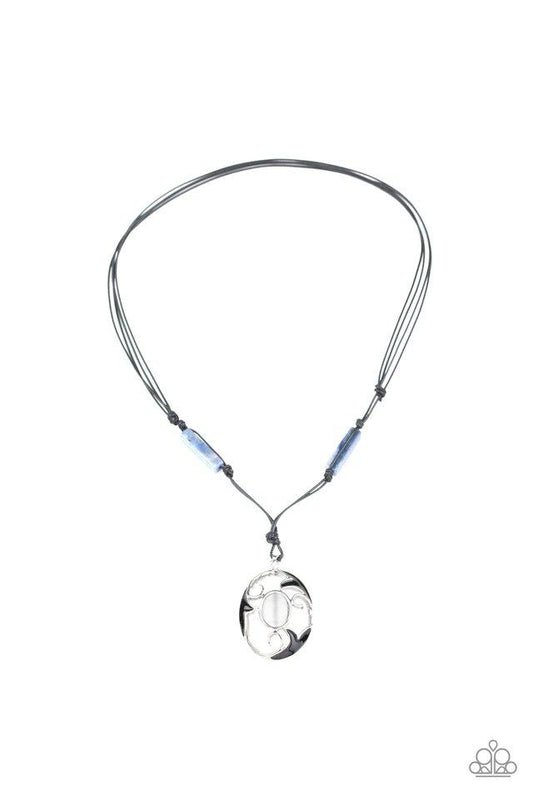 Paparazzi Necklace ~ Tidal Talisman - Blue