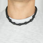 Rock Art - Black - Paparazzi Necklace Image