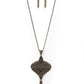 Rural Remedy - Brass - Paparazzi Necklace Image