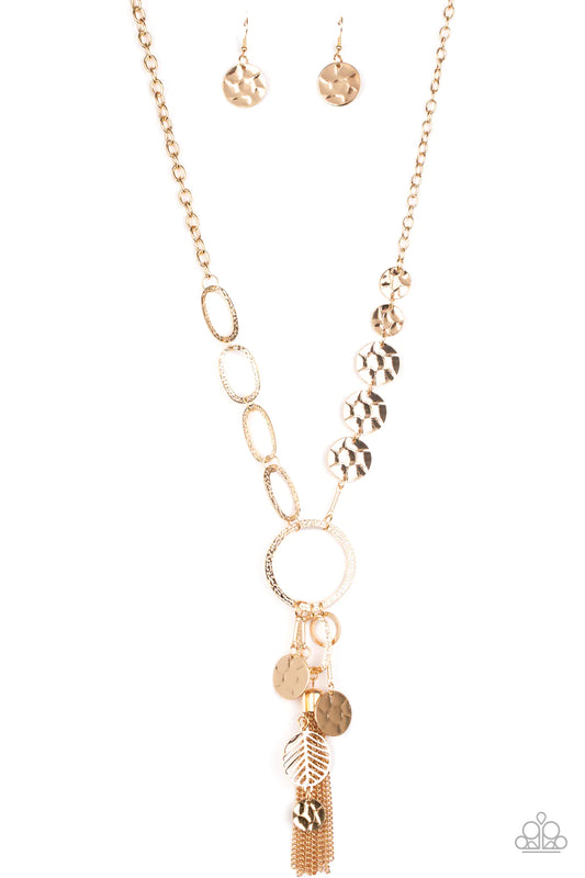 Paparazzi Necklace ~ Trinket Trend - Gold