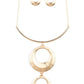 Paparazzi Necklace ~ Egyptian Eclipse - Gold