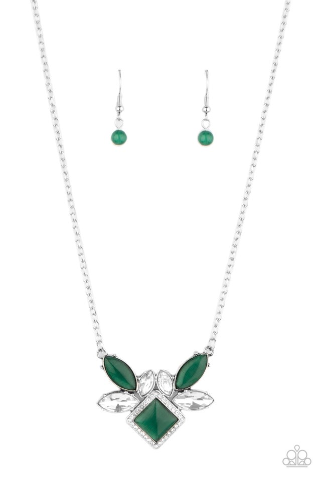 Amulet Avenue - Green - Paparazzi Necklace Image