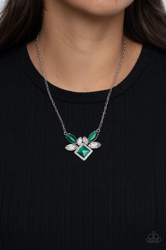 Amulet Avenue - Green - Paparazzi Necklace Image