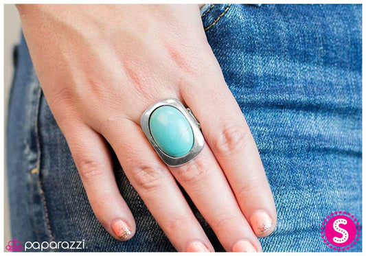 Paparazzi Ring ~ Earth Angel - Blue