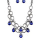 Paparazzi Necklace ~ Show-Stopping Shimmer - Blue