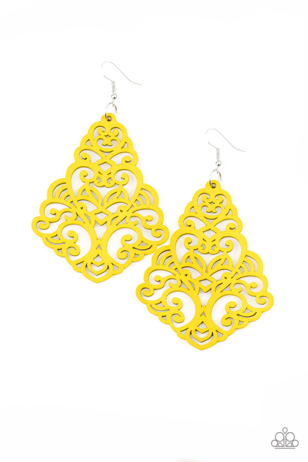 Paparazzi Earring ~ Powers of ZEN - Yellow