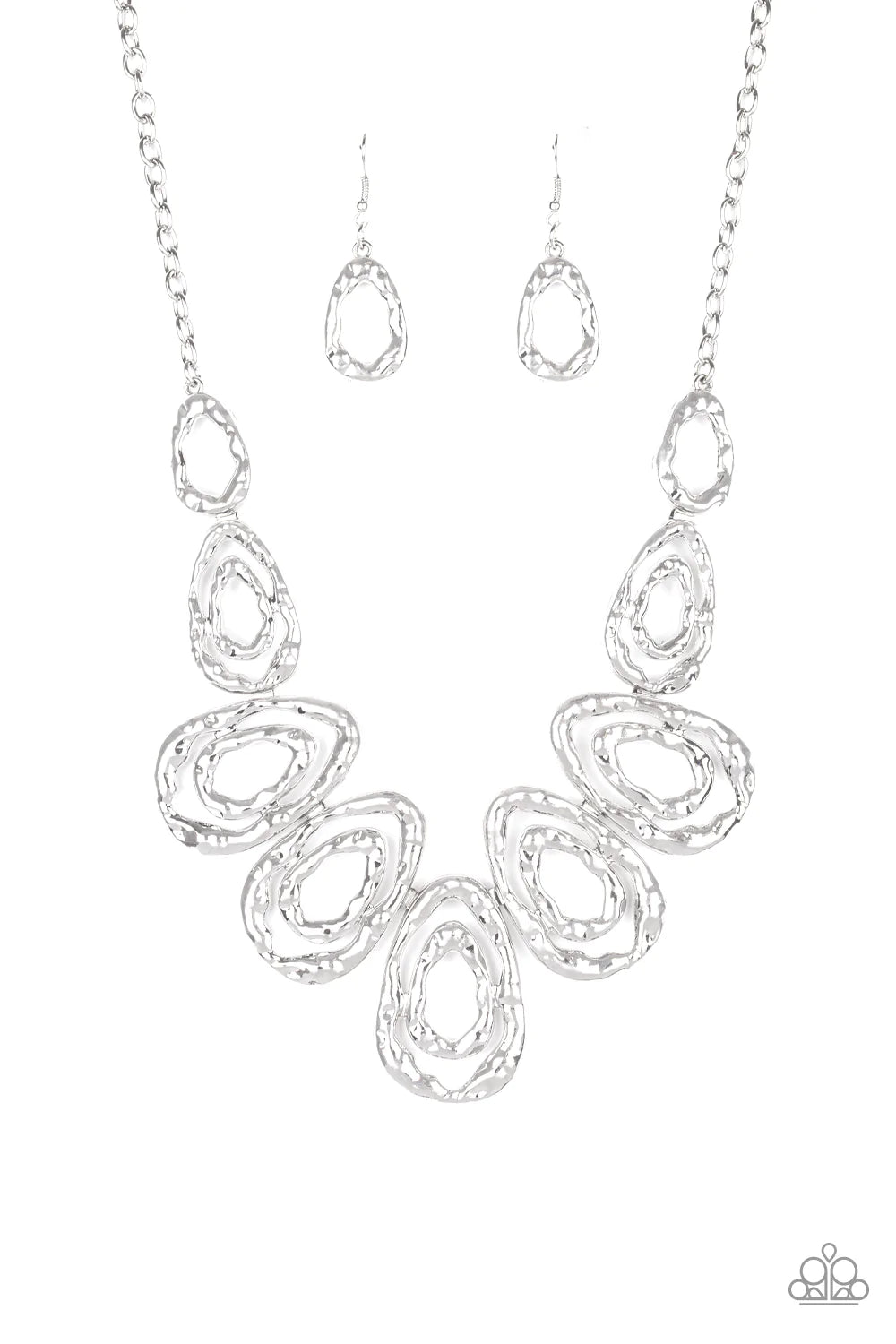 Paparazzi Necklace ~ Terra Couture - Silver