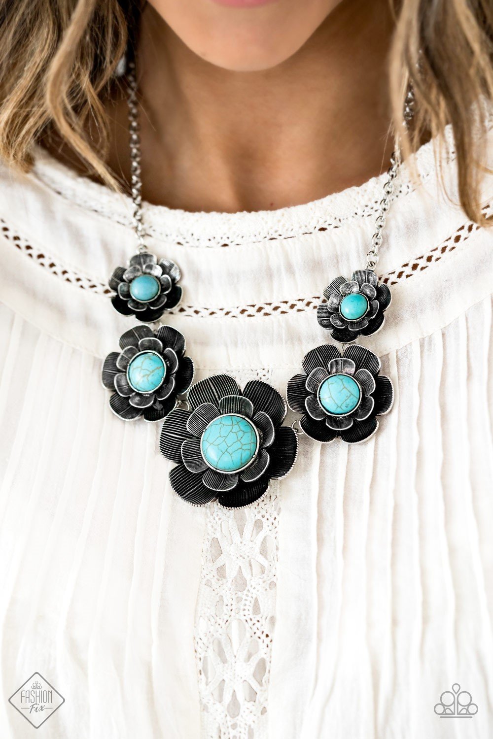 Paparazzi Necklace - Bountiful Badlands - Blue