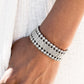 Paparazzi Bracelet  Fashion Fix Aug2020 ~ Rustic Rhythm - Silver