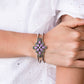 Paparazzi Bracelet ~ Go With The FLORALS - Purple