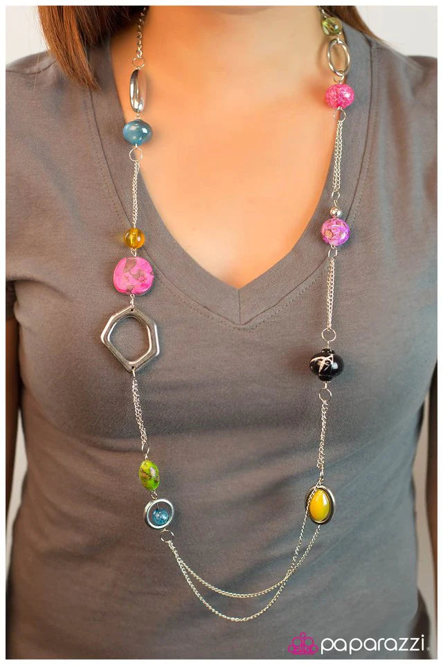 Collar Paparazzi ~ Caprice - Multicolor