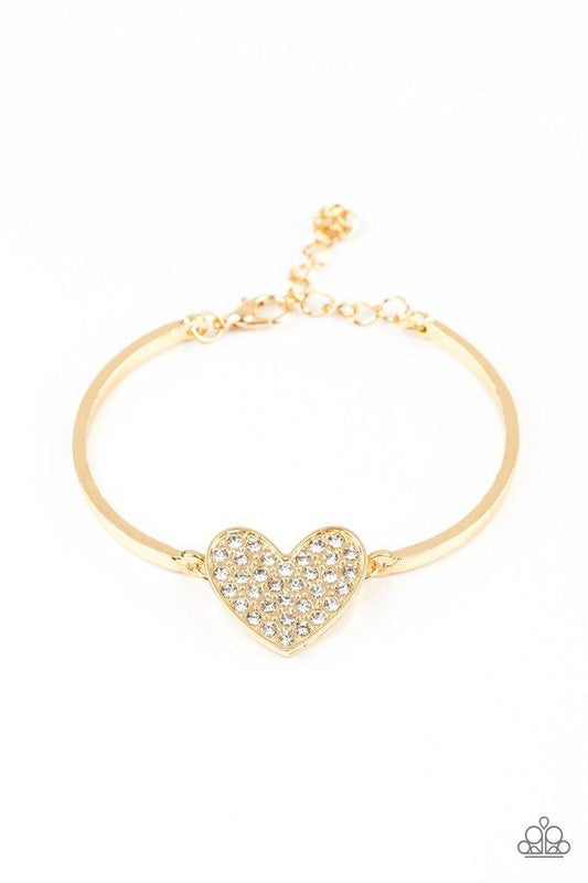 Pulsera Paparazzi ~ Brillo deslumbrante - Oro