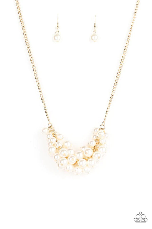 Paparazzi Necklace ~ Grandiose Glimmer - Gold