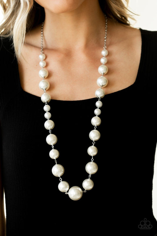 Paparazzi Necklace ~ Pearl Prodigy - White